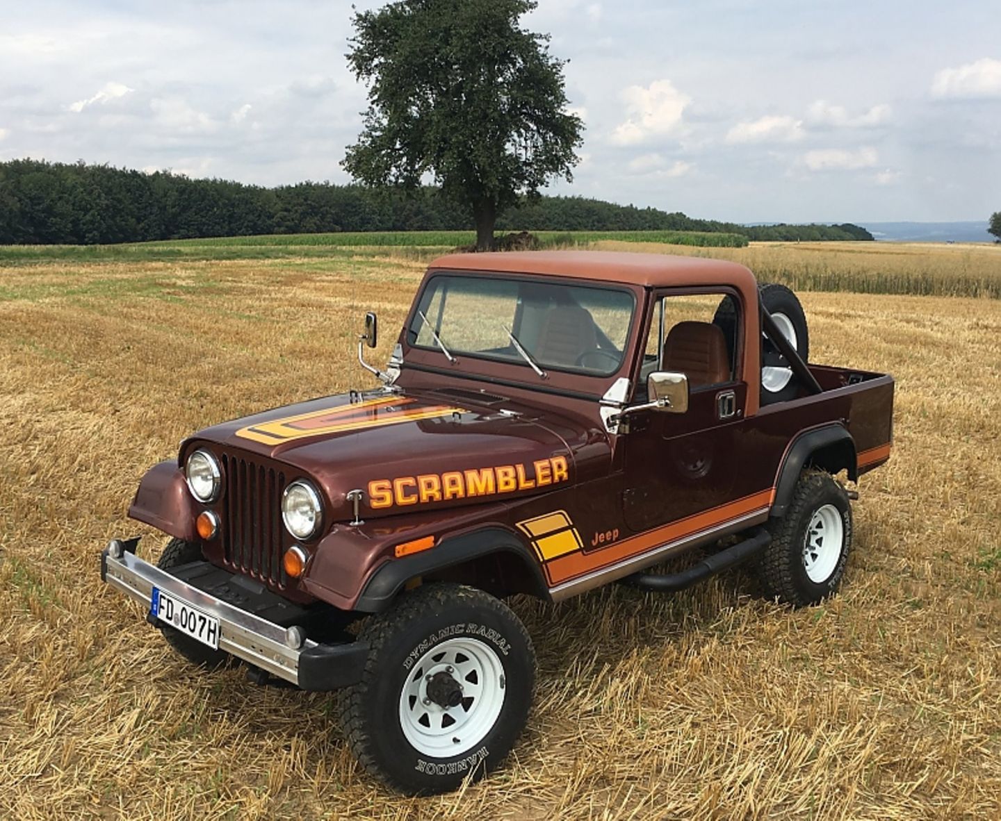 Jeep CJ-8 Scrambler - 4,2 Liter Reihensechszylinder mit 122 PS