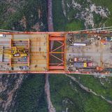 Der letzte Abschnitt wurde am Wochenende eingesetzt