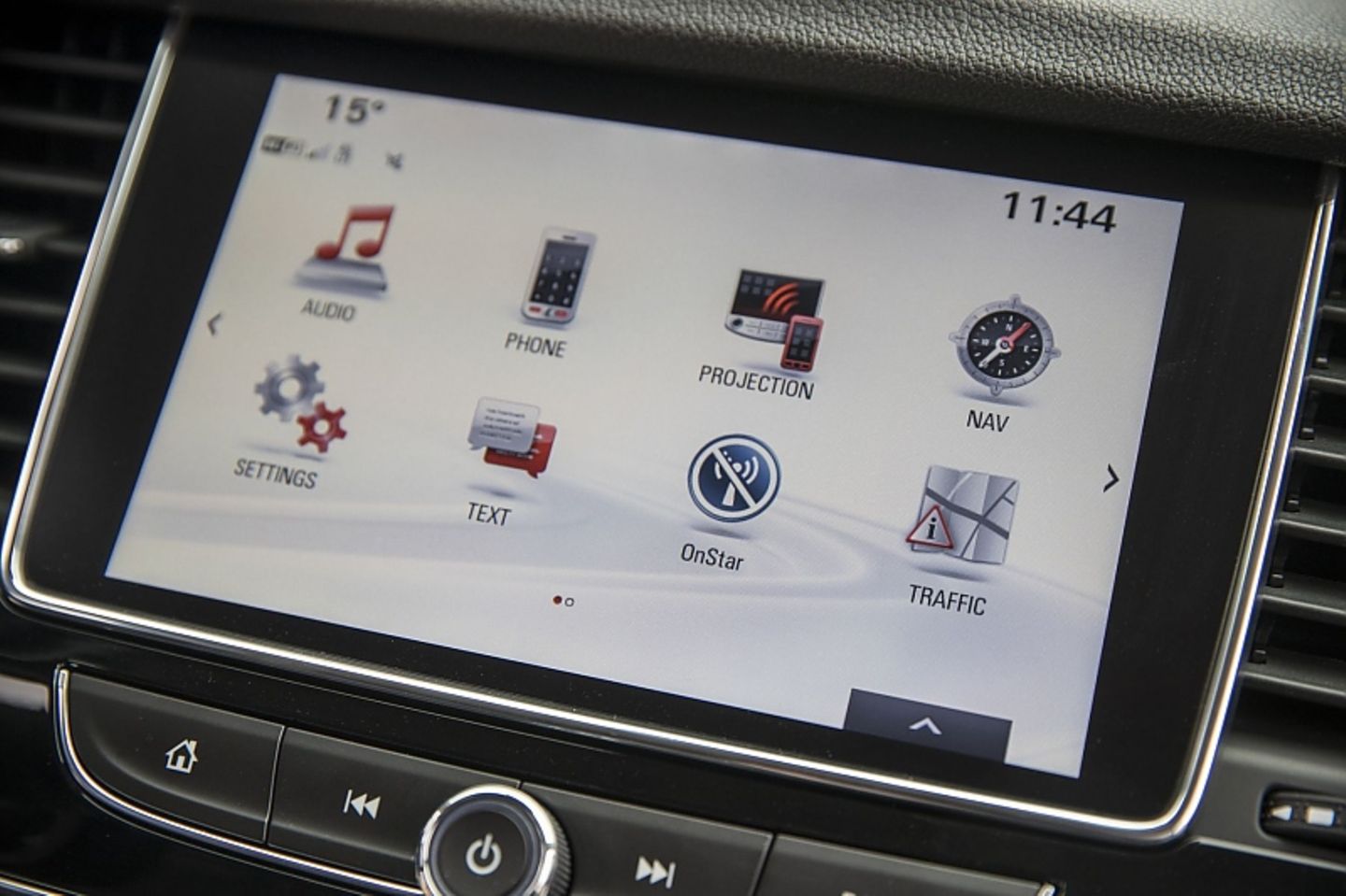 Der Touchscreen ist einfach zu bedienen
