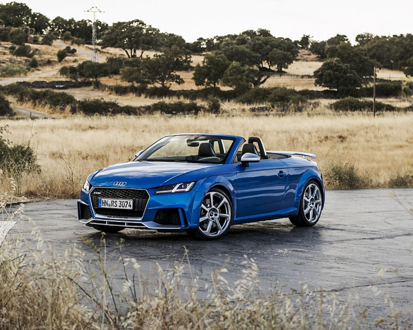 Audi TT RS - auch offen eine Wucht