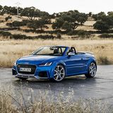 Audi TT RS - auch offen eine Wucht