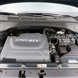 Der 2,2 Liter große Vierzylindermotor des Hyundai Grand Santa Fe erzeugt 200 PS.