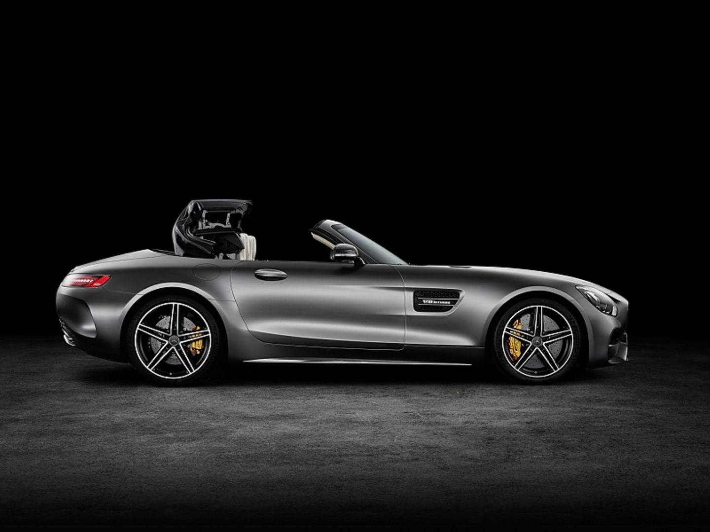 Mercedes AMG GT Roadster - öffnen und schließen dauert elf Sekunden