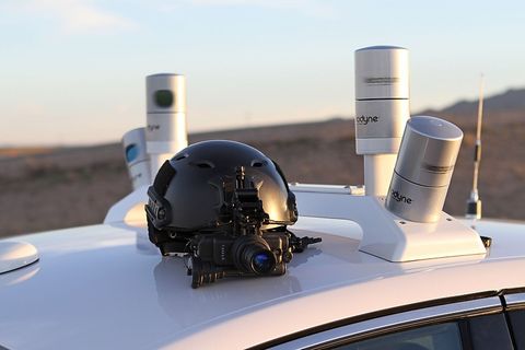 Die LIDAR-Radar-Sensoren ähneln den Stacheln des gleichnamigen Schweins