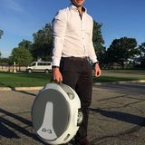 Kilian Vas mit seinem "Baby"