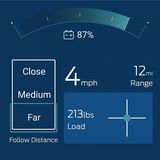Auf der App sind alle wichtigen Daten zu sehen