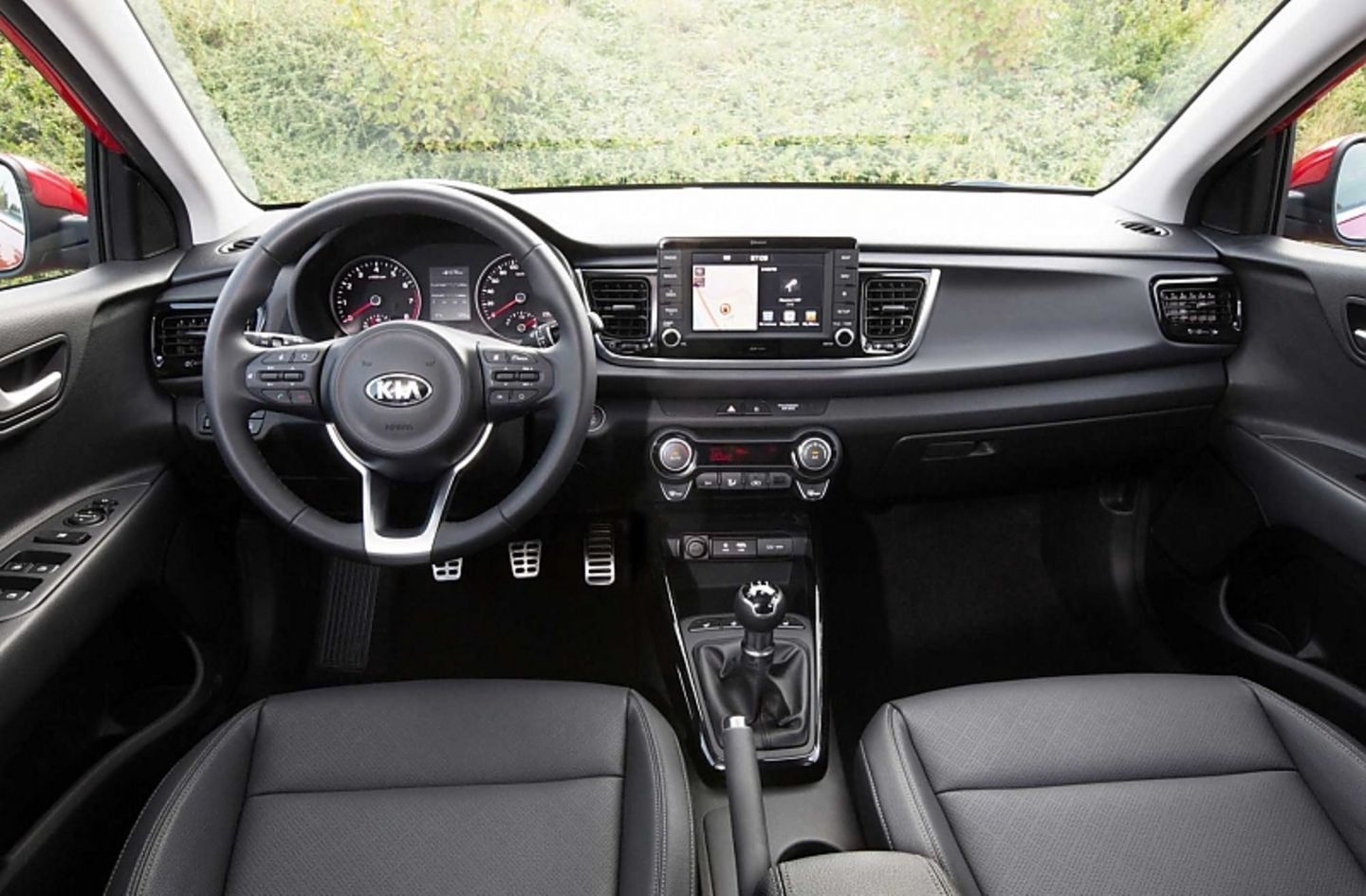 Der Innenraum des Kia Rio 2017