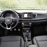 Der Innenraum des Kia Rio 2017