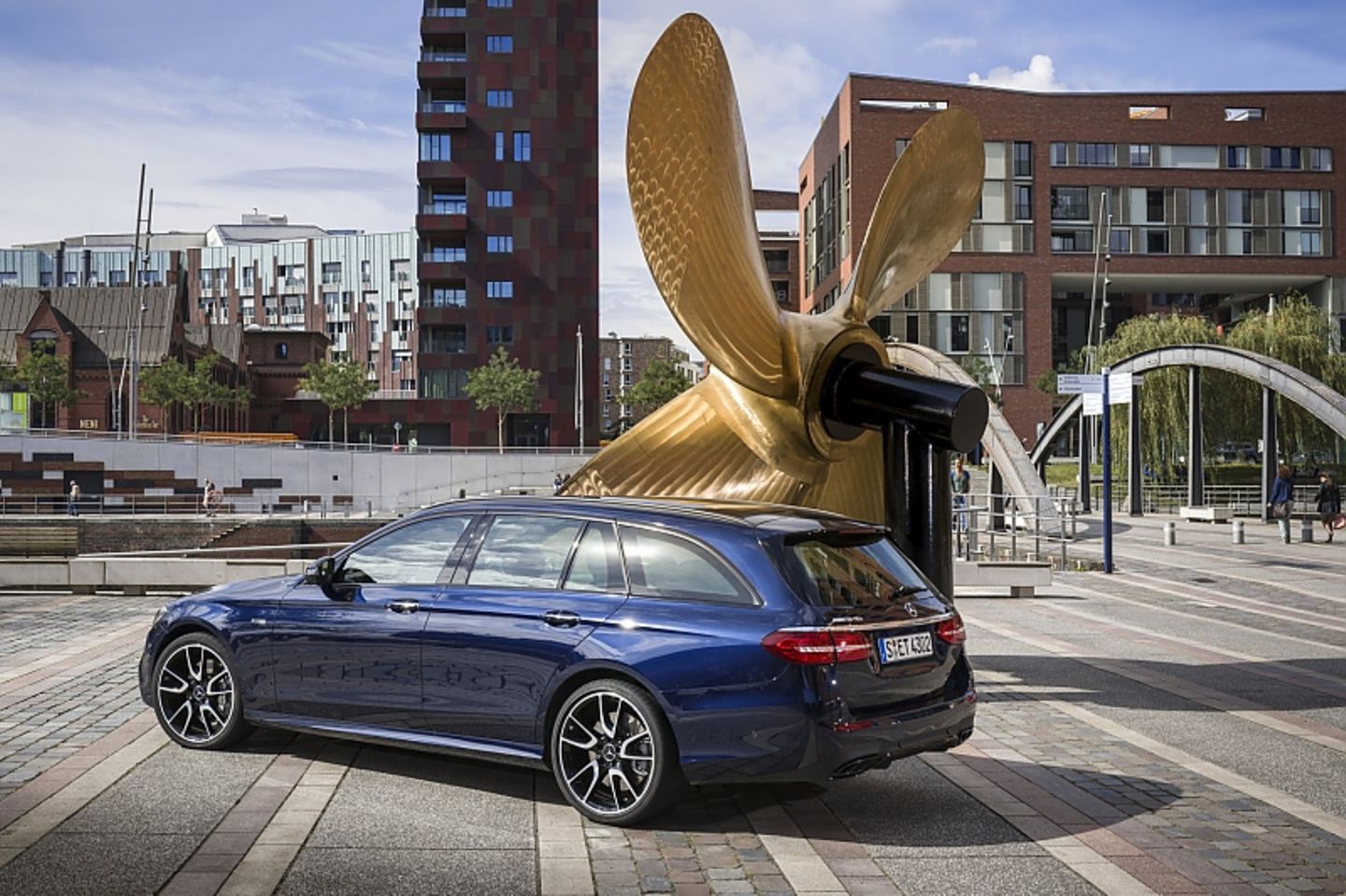 Mercedes AMG E 43 T - optisch kaum von den schwächeren Modellen zu unterscheiden