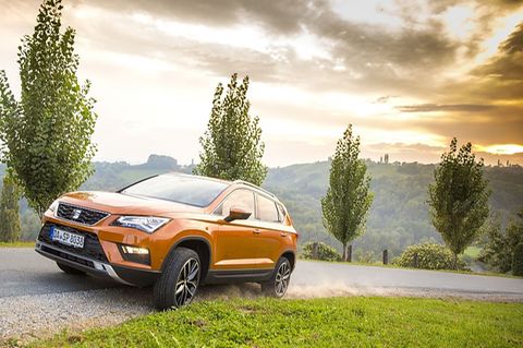Der Seat Ateca schlägt sich auf der Straße gut