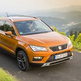 Der Seat Ateca hat auf Wunsch Voll-LED-Scheinwerfer