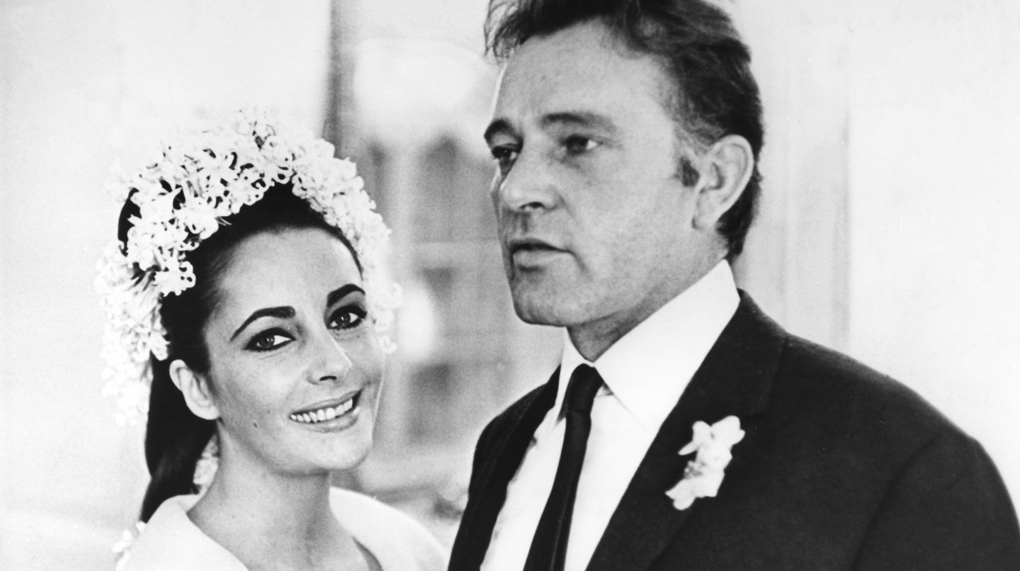 Liz Taylor und Richard Burton