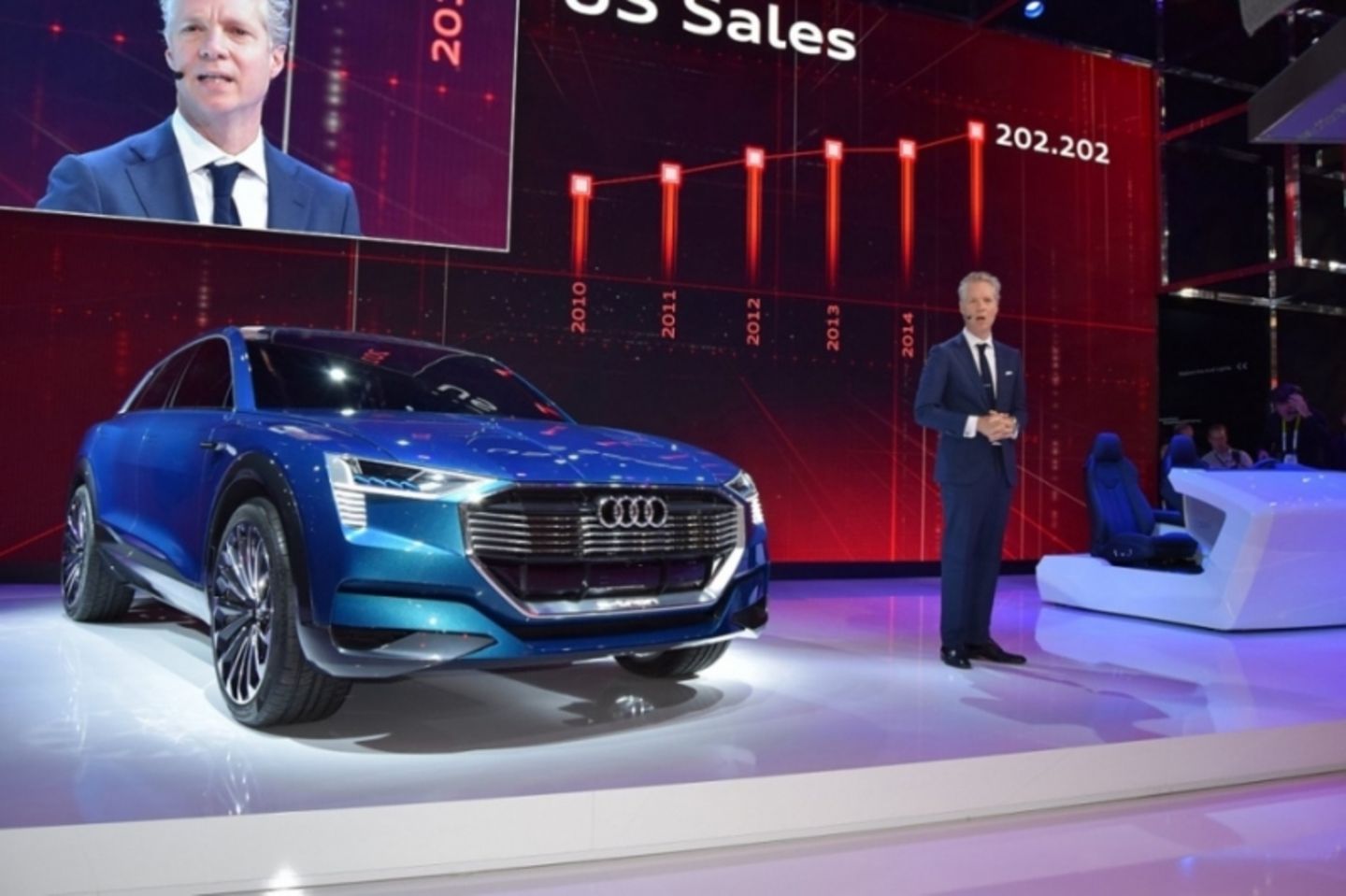 Audi e-tron quattro concept nimmt das E-SUV vorweg