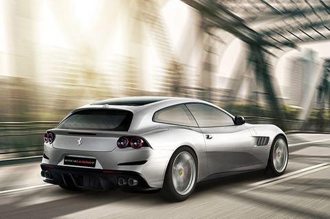 Ferrari GTC4 Lusso T - optisch leicht verändert im Vergleich zum FF