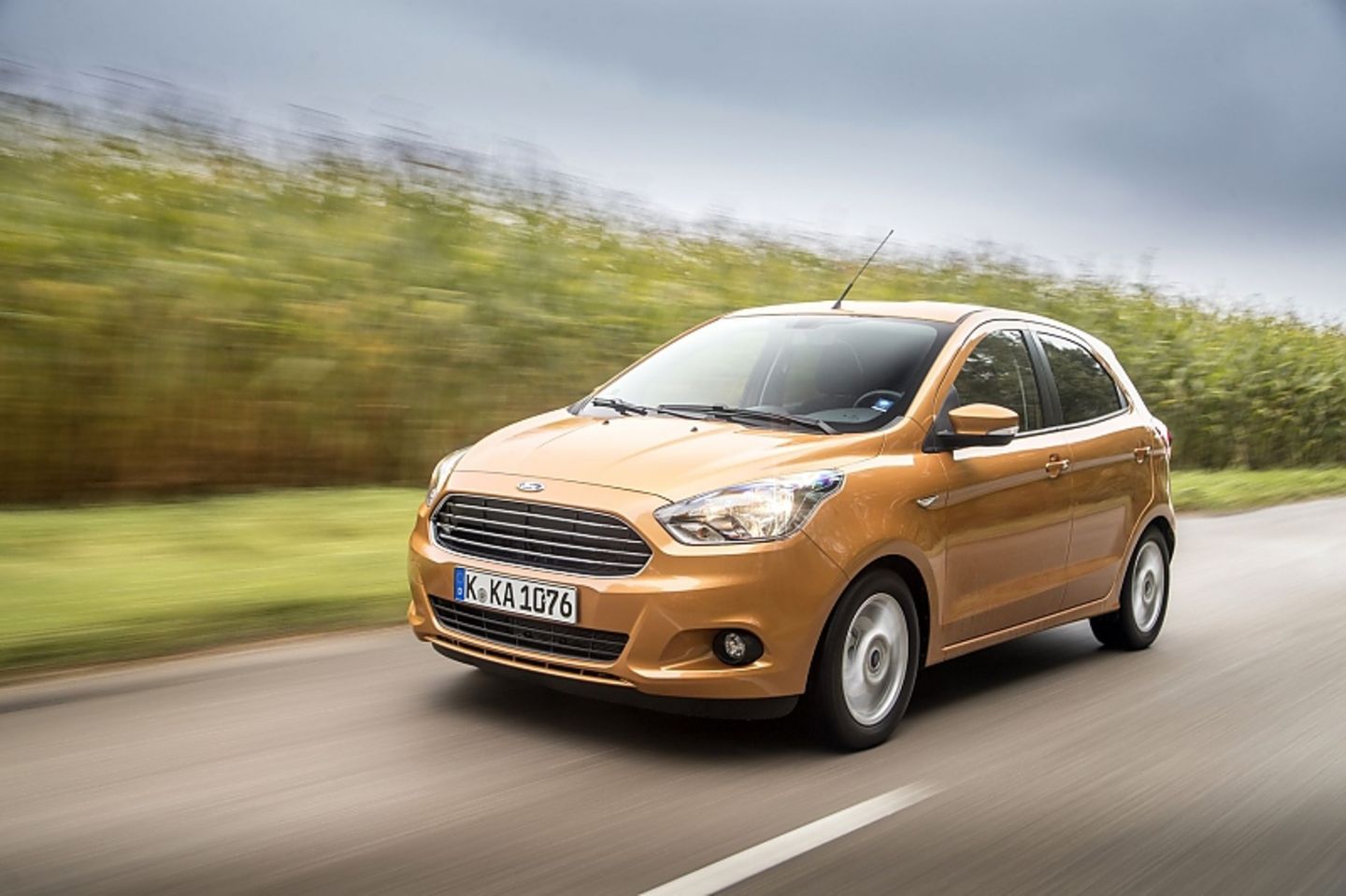 Im Vergleich zur indischen Version liegt die Karosserie des Ford Ka+ um einen Zentimeter tiefer
