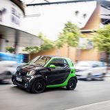 Smart Fortwo Electric Drive - bei 130 km/h wird elektronisch abgeriegelt