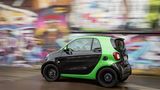 Smart Fortwo Electric Drive - das Ladezeit liegt an der Steckdose bei sechs Stunden