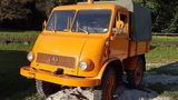 Unimog Baureihe 401 von 1952 - auch Sand bereitet keine Mühe