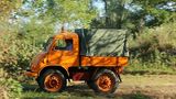 Unimog Baureihe 401 von 1952 - mehr als Tempo 50 ist nicht drin