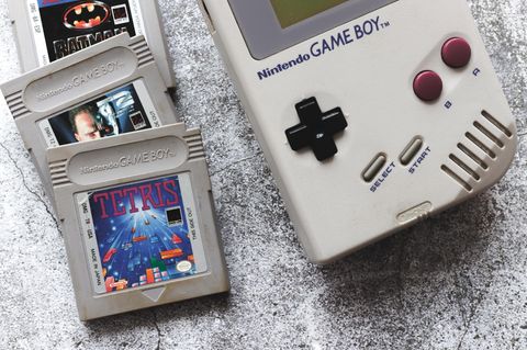 Tetris auf dem Gameboy