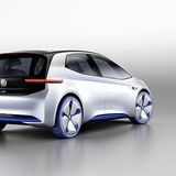 Die Konzeptstudie VW I.D. auf dem Pariser Automobilsalon 2016 soll eine Parallellinie vom VW Golf eröffnen