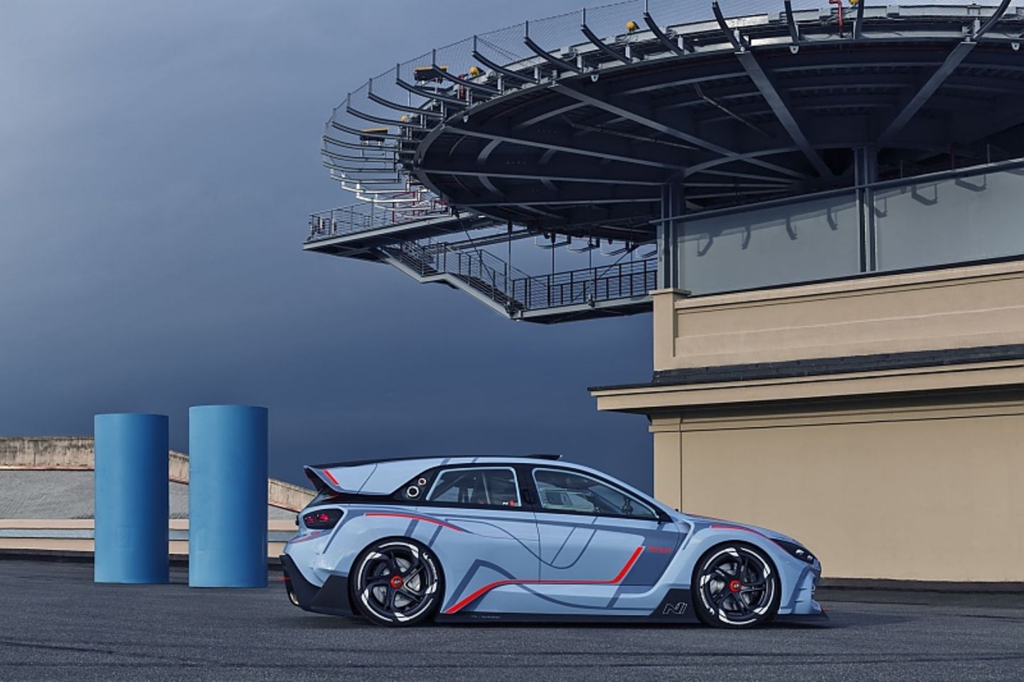 Der Hyundai RN30 Concept ist 1,36 Meter hoch und...