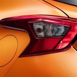 Boomerangförmige Leuchten zieren das Heck des neuen Nissan Micra.