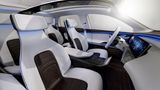 Der Innenraum des Mercedes Generation EQ