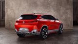 BMW Concept X2 - auch das Heck zeigt sich überaus kraftvoll