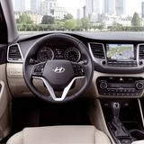 Das Cockpit des Hyundai Tucson.