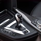 Das Siebengang-Doppelkupplungsgetriebe passt zum M3