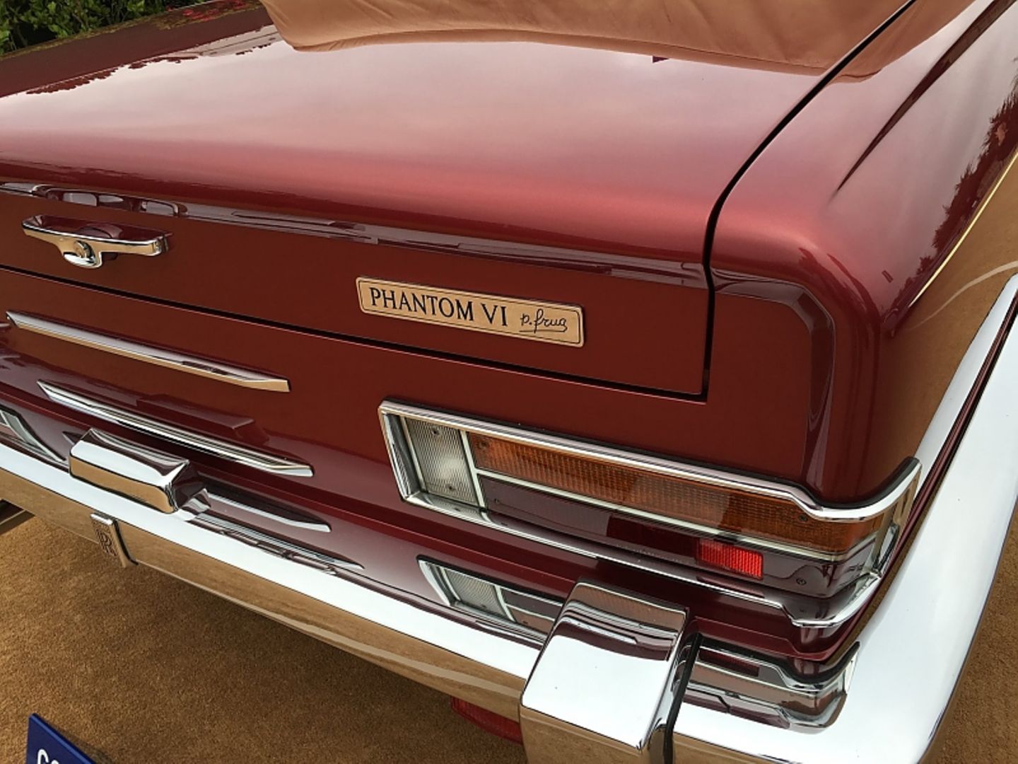Rolls Royce Phantom VI Four-Door Cabriolet von 1971
