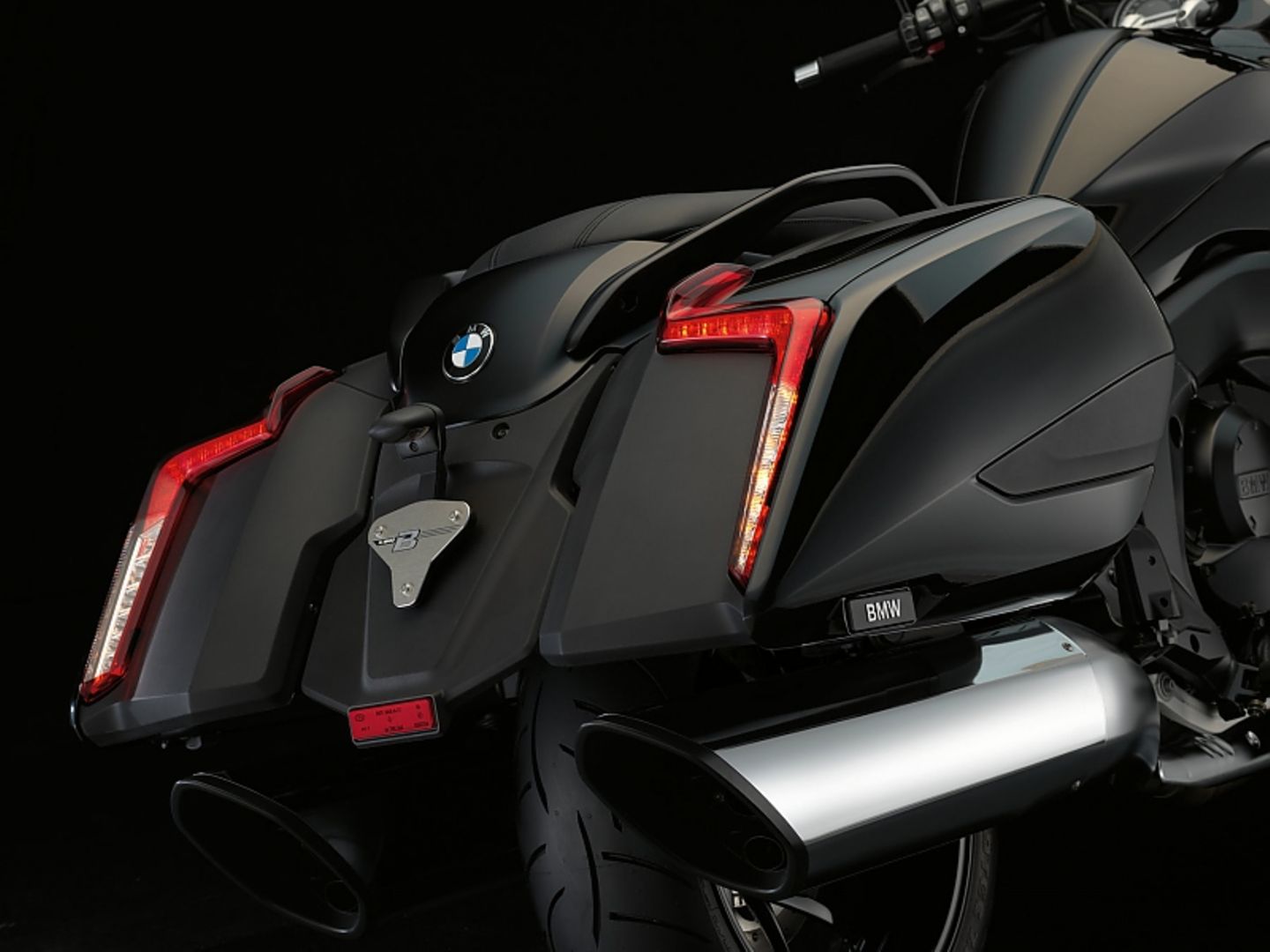 BMW K 1600 Bagger - das flache Hinterteil im US-Look