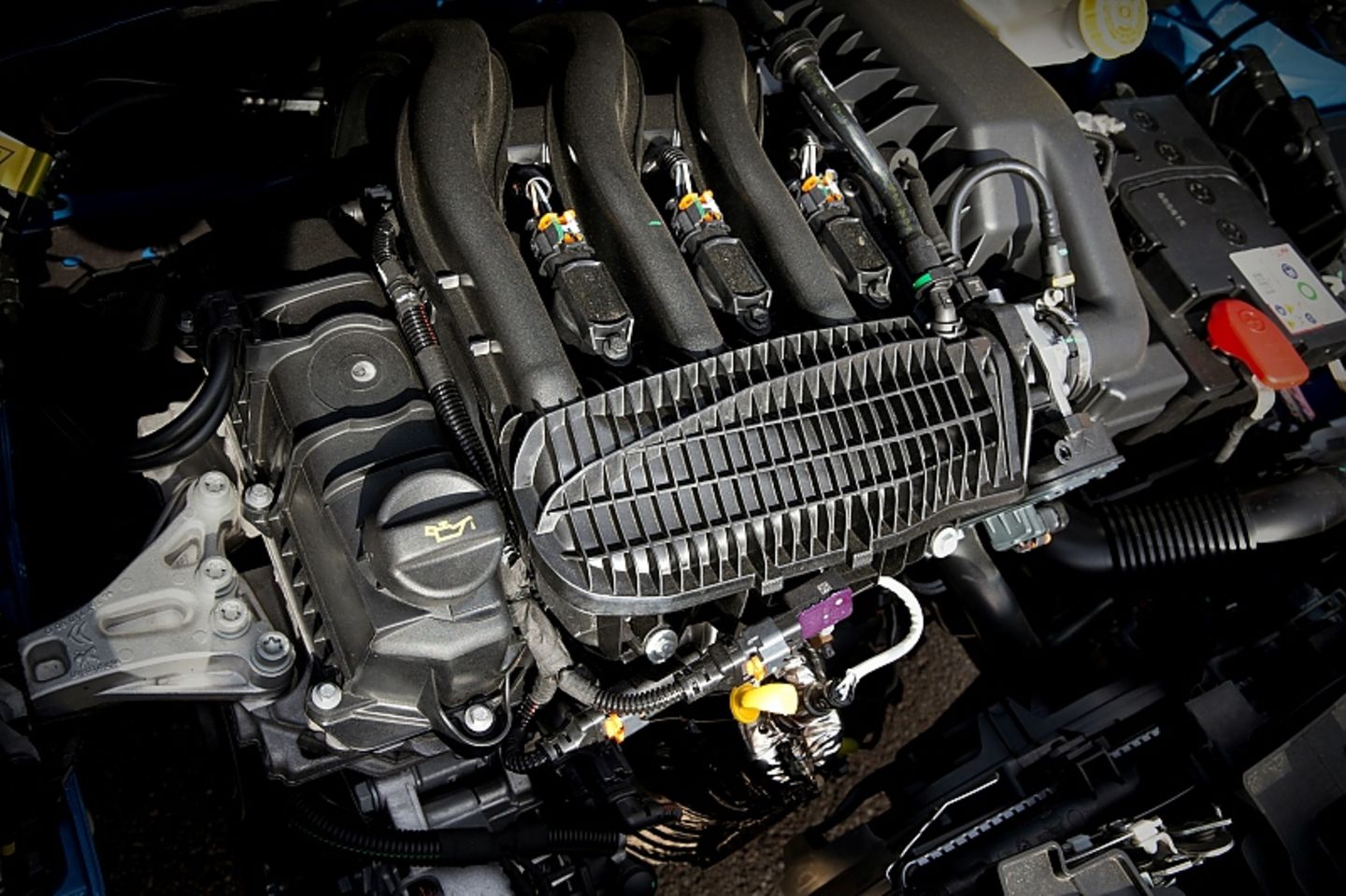 Der Dreizylinder des Citroen C3 PureTech 82