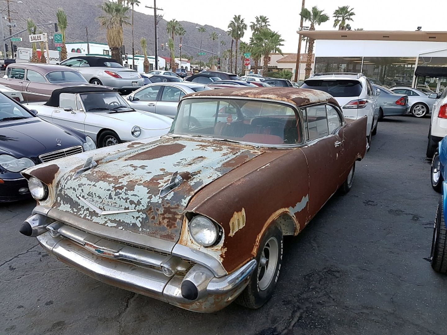 Cadillac Bel Air hat schon bessere Zeiten gesehen