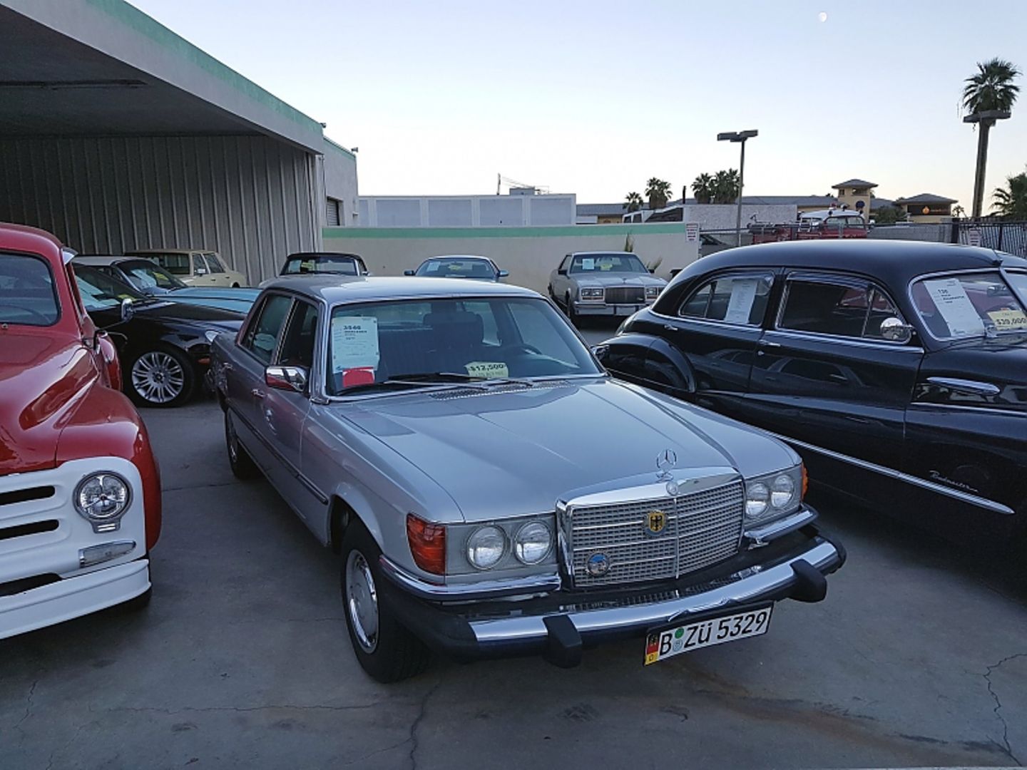 Mercedes 450 SEL 1977 mit 107.000 Meilen