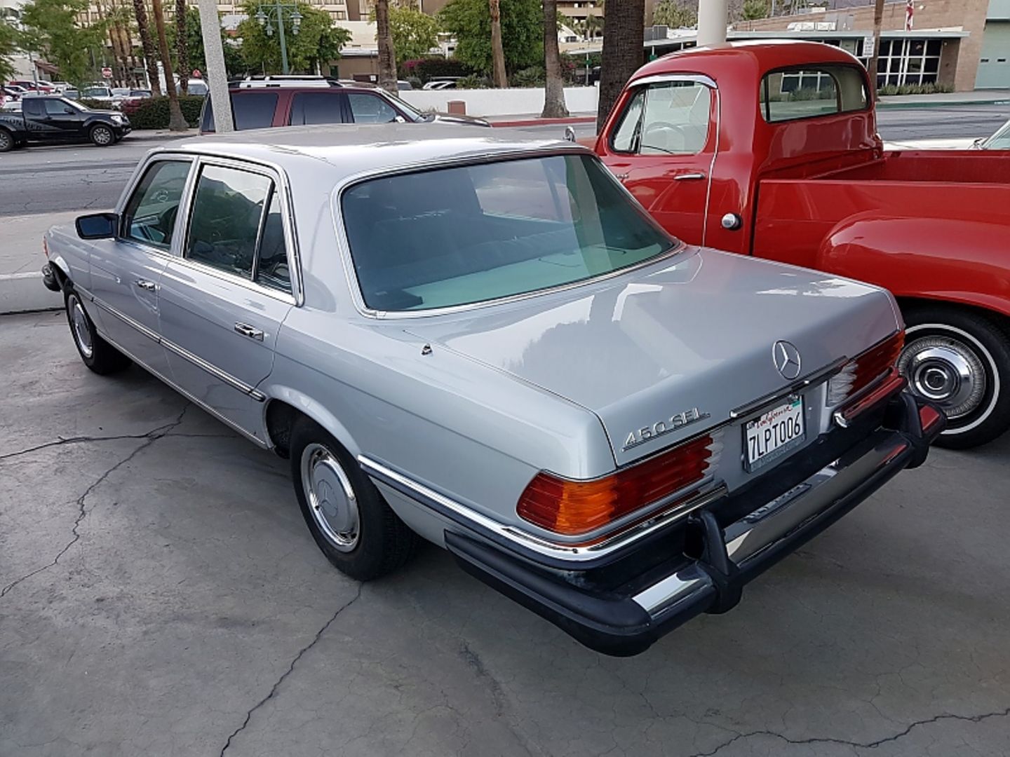 Mercedes 450 SEL 1977 mit 107.000 Meilen