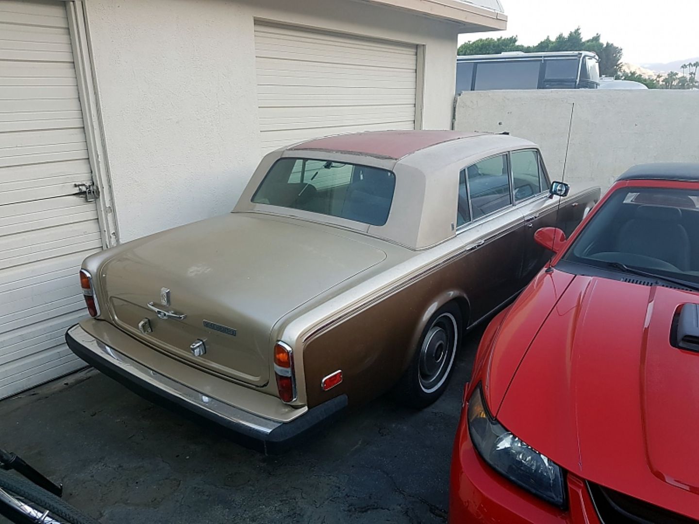 Rolls Royce Silver Wraith II - etwas Pflege braucht er noch