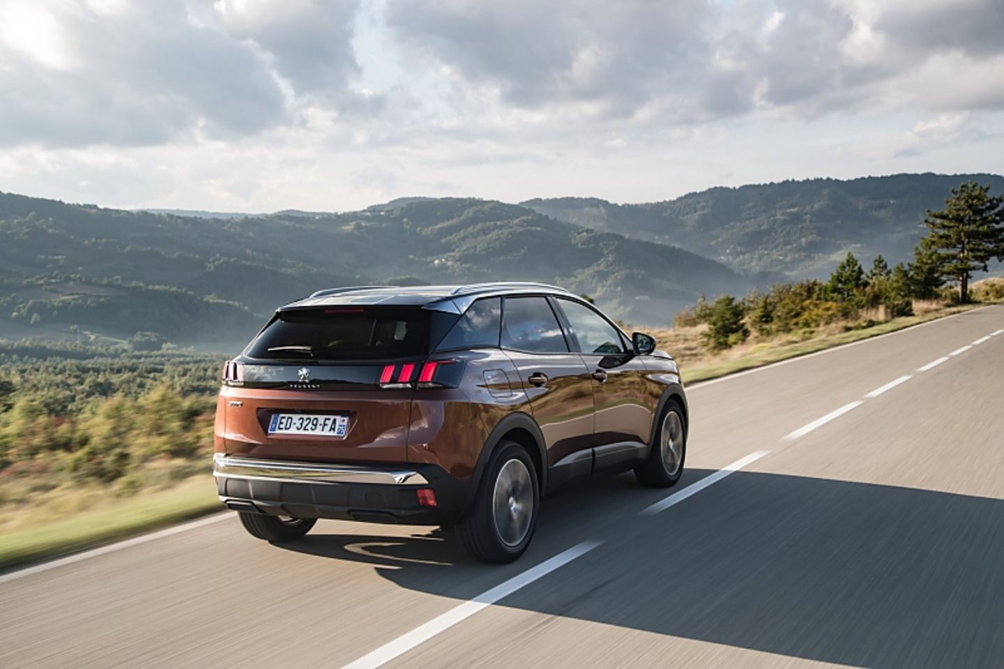 Peugeot 3008 Blue HDI 180 - LED-Licht am Heck