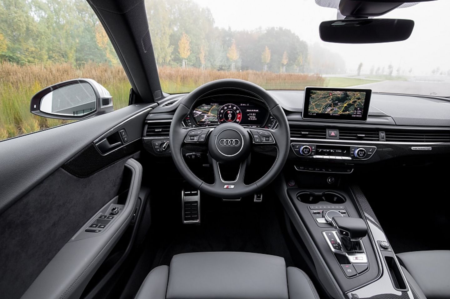 Audi S5 Sportback - das aufgeräumte Cockpit