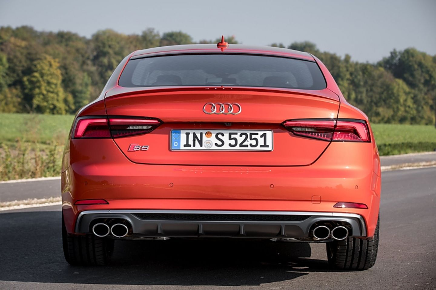 Audi S5 Sportback - LED-Keuchten am Heck