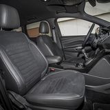 Die Beinauflage der Sitze vorne ist zu kurz