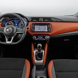 Das Cockpit des Nissan Micra 2017 0.9 i-GT