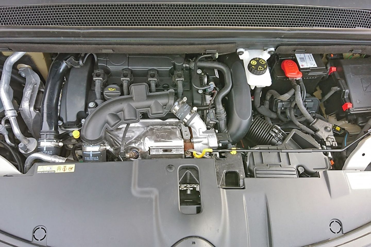 Der 1,6 Liter große Vierzylinder-Benzinmotor.