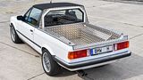 Der BMW E30 M3 Pickup hat ein Cabrio als Basis