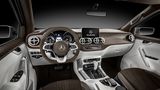 Das Interieur nimmt Anleihen von der C- und der V-Klasse
