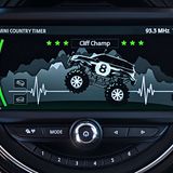 Mini Cooper S Countryman 2017 - Spielerei auf dem Bildschirm