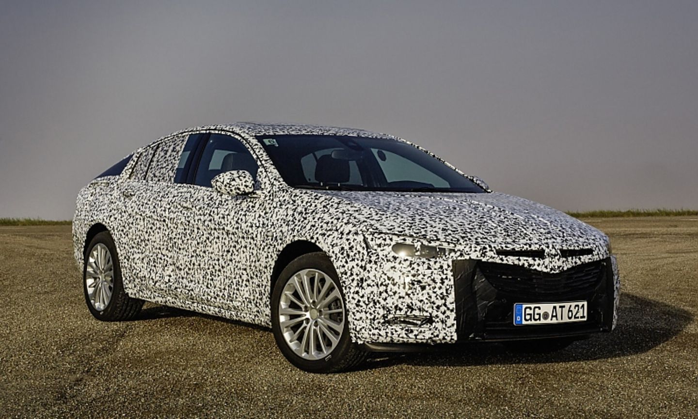 Opel Insignia 2017 - deutlich gewachsen
