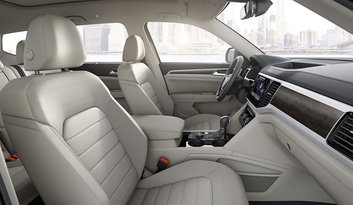 Der Innenraum des VW Atlas 2017
