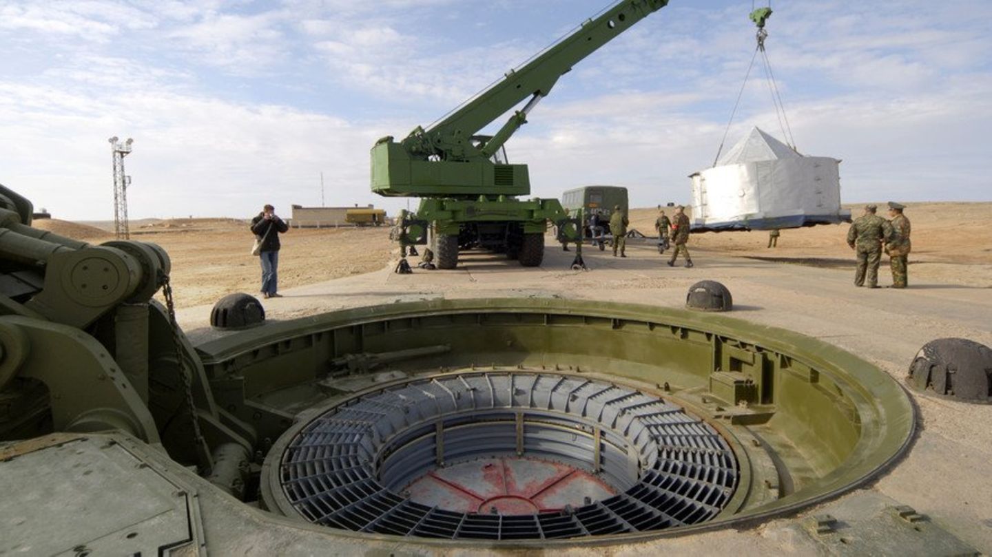 Raketensilo in Russland.